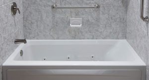 Champane Marble Finish by Darren Pruden, Winnipeg Tub and Surround